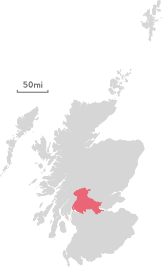 Loch Lomond, the Trossachs, Stirling and the Forth Valley
